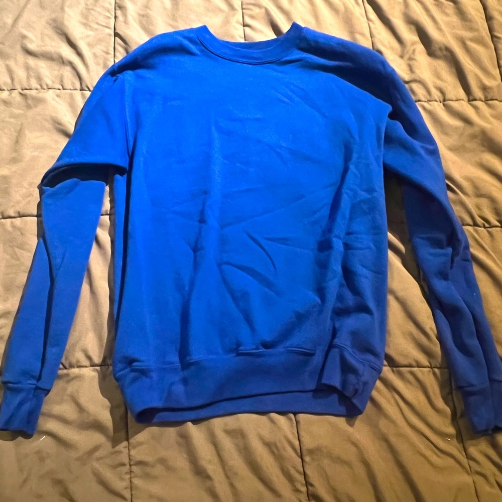 Blue crewneck